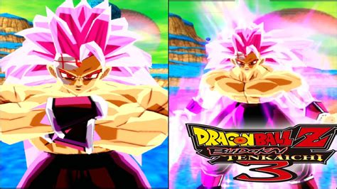 Goku Black Super Saiyan Rose Full Power Mod Dragon Ball Z Ultimate