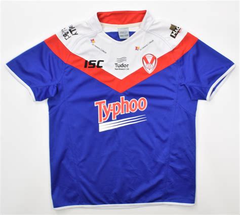 St Helens Rugby Isc Shirt Xxl Rugby Rugby League St Helens