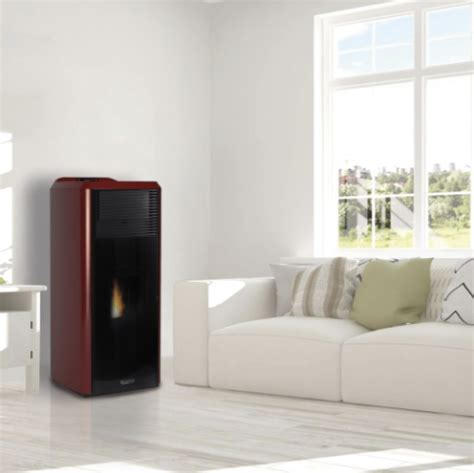 Termostufa A Pellet Laminox Carlotta Idro Lux Black Line Kw Shop