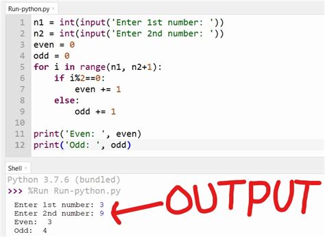 Evens And Odds In Python Copyassignment