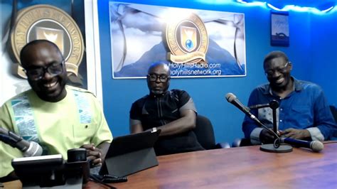 Echoes Of Grace With Elder BIsmark Somuah SP Kofi Sarpong Interview