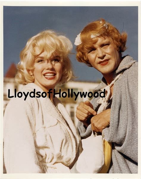 Jack Lemmon Tony Curtis In Transgender Drag Some Like It Hot Candid