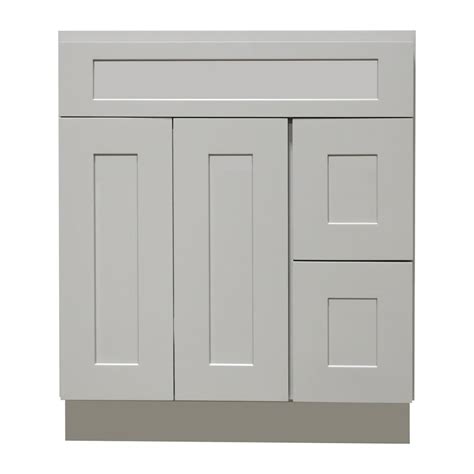 Plywell Ready To Assemble Shaker 42 In W X 21 In D X 34 5 In H Vanity Cabinet With 2 Doors