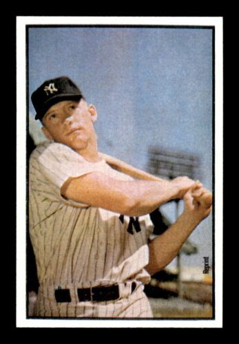 1989 Bowman NNO Mickey Mantle 1953 Reprint EBay