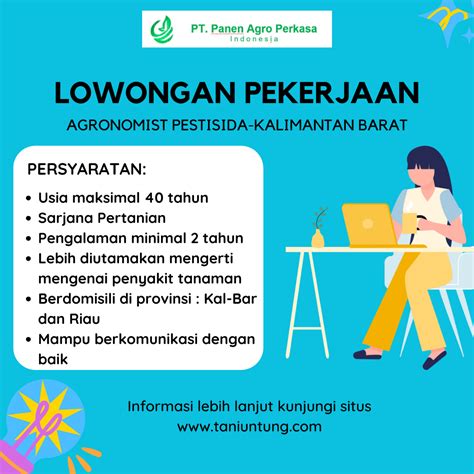 Info Loker Pertanian Di Pt Panen Agro Perkasa Indonesia Tani Untung