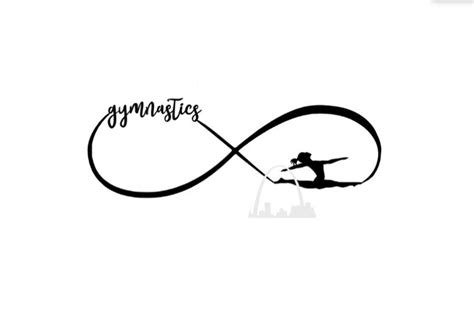 Gymnastics Forever Infinity Svg Cut File, Gymnast for Life Infinity ...