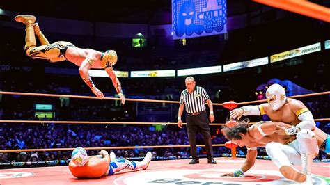 CMLL Místico y Máscara Dorada vencen en dos caídas al hilo a Volador