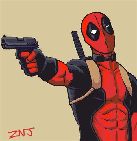 Deadpool For Draw Something By Zachjacobs On Deviantart