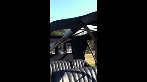 Ford Model T Touring Top Install Part 1 By Classtique Upholstery Youtube