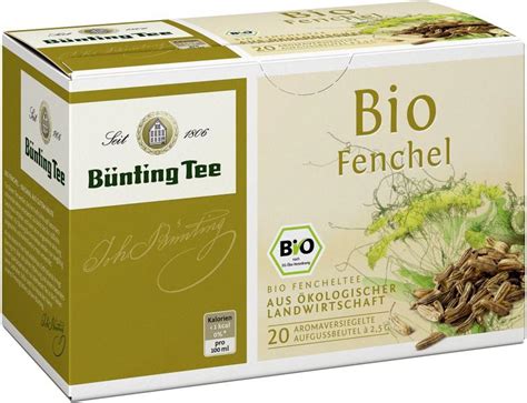 Bünting Tee Bio Fenchel online kaufen bei combi de