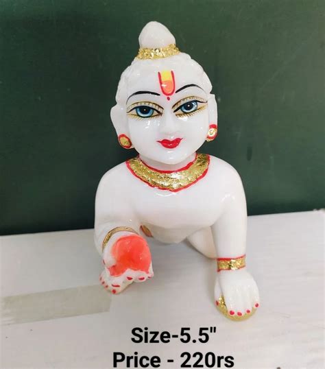 Inch Marble Dust Bal Gopal Statue Temple At Rs In Meerut Id