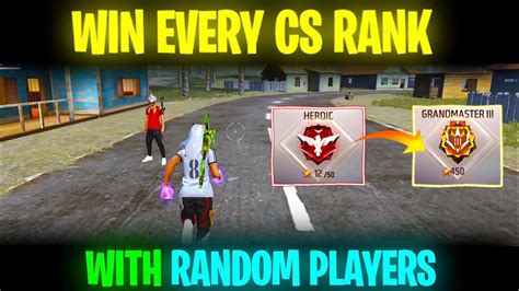 How To Win Every Cs Rank With Random Players Clash Squad Ranked Tips