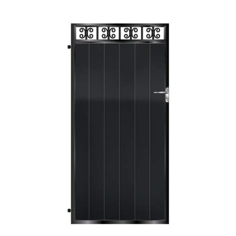 Mackintosh Tall Aluminium Side Gate With Panel Gates Automation Direct