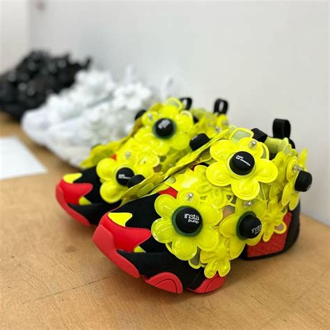 Noir Kei Ninomiya X Reebok Instapump Fury Sneaker Gps