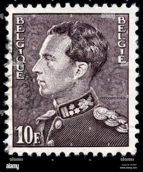 Postage Stamp From Belgium In The King Leopold Iii Series Issued In