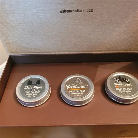 Mini Solid Cologne Gift Set | The Wandering Merchant Premium Canadian Goods