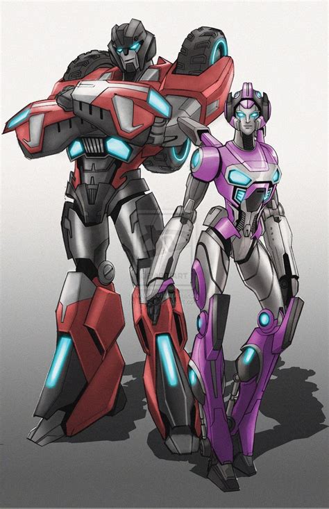 Transformers Sideswipe And Arcee Transformers Pinterest