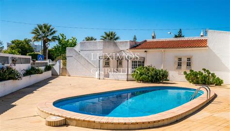 Sale Of Villa With Pool And Garden In Quarteira Algarve Portugal