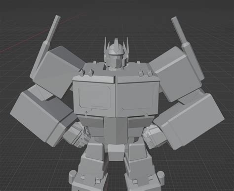 Stl File Optimus Prime Generation 1 Pose 1・3d Printer Model To Download・cults