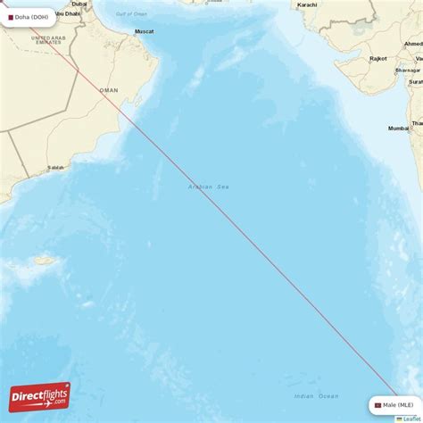 Direct Flights From Doha To Male DOH To MLE Non Stop Directflights