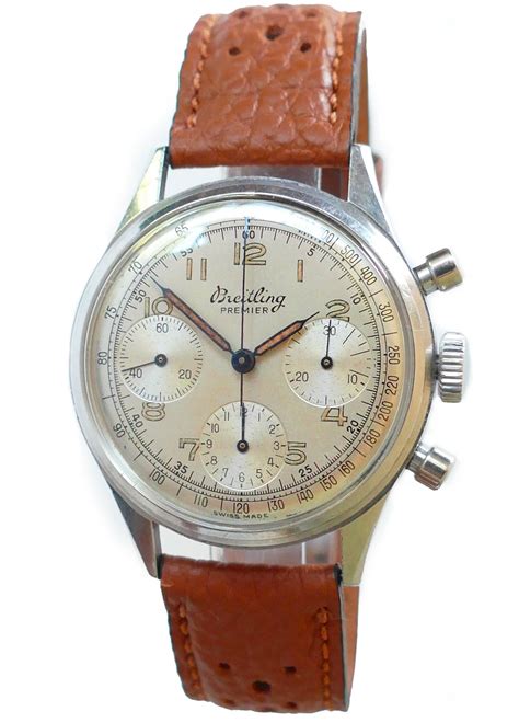 Breitling 788 Premier Steel Chronograph Circa 1945