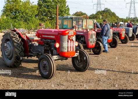 Vintage Massey Ferguson Tractors At Auction Sale Of Vintage Farming Equipment Campsea Ashe