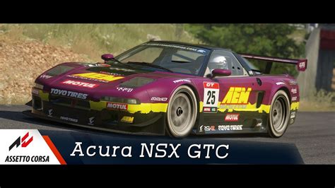 Assetto Corsa Acura Nsx Gtc Youtube