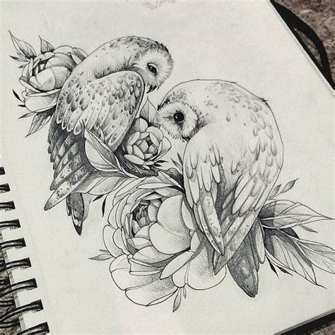 Pin By Siss On Tattoo Sketches Owls Drawing Owl Illustration Sketches