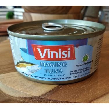 Jual Vinisi Tuna Chunk Tuna Kaleng Daging Tuna Dalam Minyak 160gr