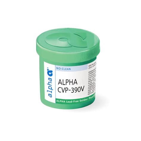 Alpha Cvp Solder Paste Lead Free High Relaiability