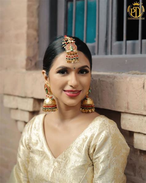 Punjabi Traditional Jewellery On Instagram Featured Gold Finished