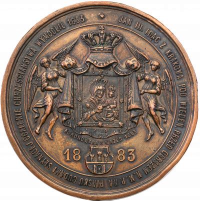 Polska Medal Jan Iii Sobieski St Archiwum Niemczyk Pl