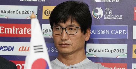 Chung Jung Yong Korea Republic U 19 Head Coach Afc U 19