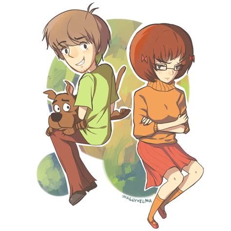 Sdmi Shaggy And Velma With Scooby Doo By Jamjungopaf On Deviantart