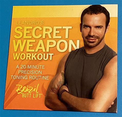 Leandro's SECRET WEAPON Workout ~ BRAZIL BUTT LIFT ~ DVD ~ Beachbody