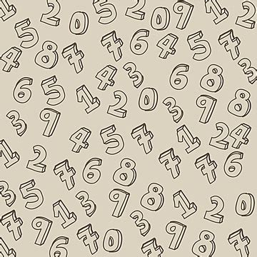 numbers drawing illustration number  vector illustration number