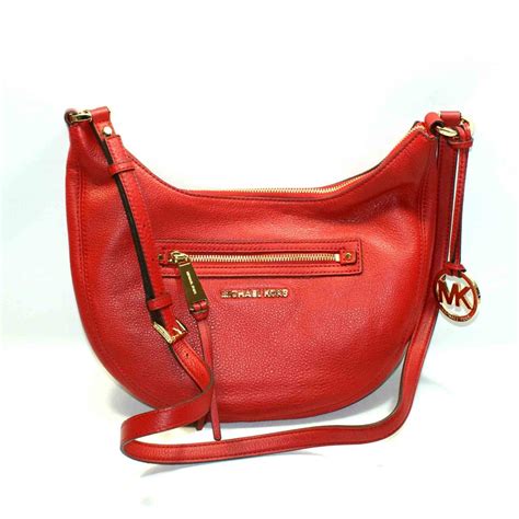 Michael Kors Red Crossbody Handbags For Women Semashow