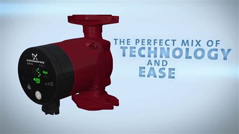 Grundfos Alpha Circulator Pump Features And Benefits Youtube