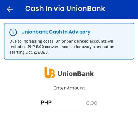 Gcash Bpi Unionbank Cash In Will Soon Be Charged