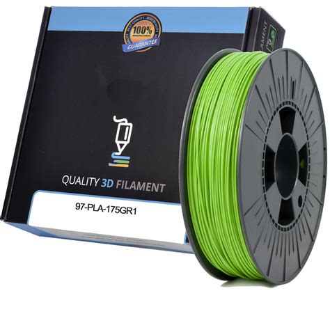 Premium Compatible PLA 1 75mm Yellow 0 5kg 3D Filament 98 PLA 175YL1