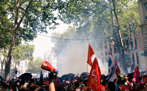 Retour En Images Sur La Manifestation Du 6 Juin à Lyon