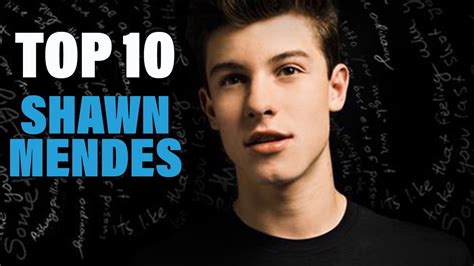 TOP 10 Songs Shawn Mendes YouTube