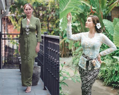 9 Adu Gaya Kebaya Bcl Vs Nora Alexandra Elegan Nan Memukau