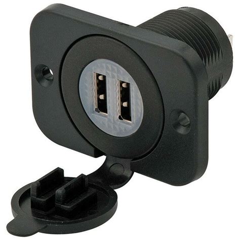 Pannello Prese Marine 12v Presa 2in1 E Porte Usb D Pannello Prese