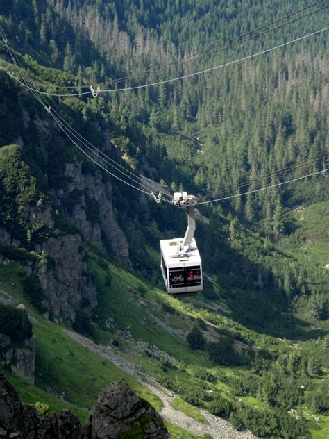 Free Images Valley Mountain Range Trolley Transport Fjord Cable