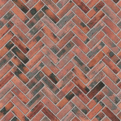 Industrial Brick Herringbone Architextures