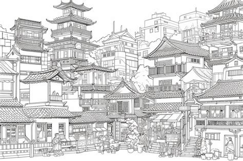 Perspective Drawing Street Scene