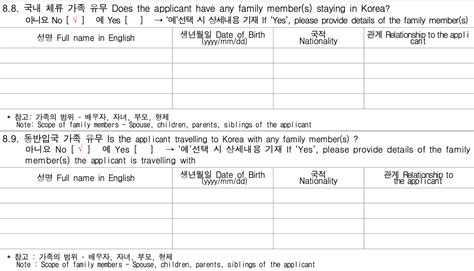 How To Fill Out The South Korea Visa Application Form Consulate