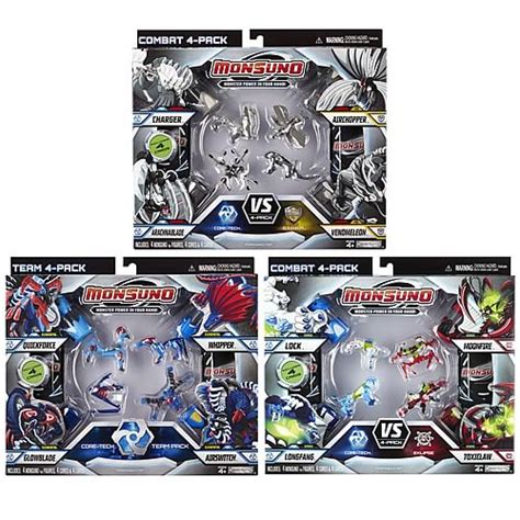 Monsuno Core Combat 4 Pack Wave 3 Case Entertainment Earth