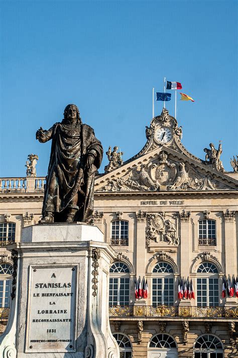 Statue Stanislas I Leszcynski In Front License Image 71373564